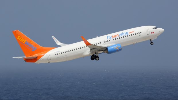 Canadian budget airline Sunwing.