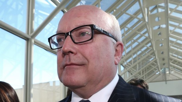 Attorney-General George Brandis said the mandatory metadata retention regime ''applies only to the most serious crime''. 