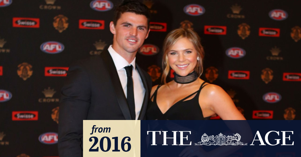 Collingwood skipper Scott Pendlebury and wife Alex expecting first baby