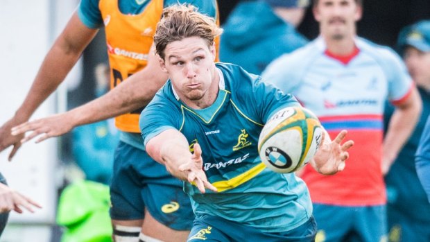 Leader: Michael Hooper has been named as the Wallabies' new captain. 