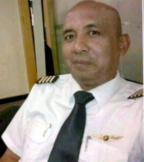 MH370 pilot Zaharie Ahmad Shah, in a photo posted to his community Facebook page.
