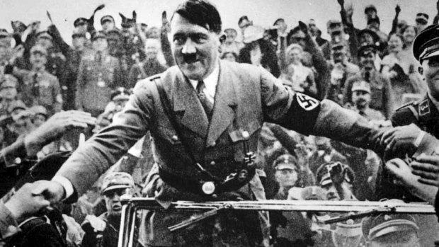 Adolf Hitler in Nuremberg, 1933.