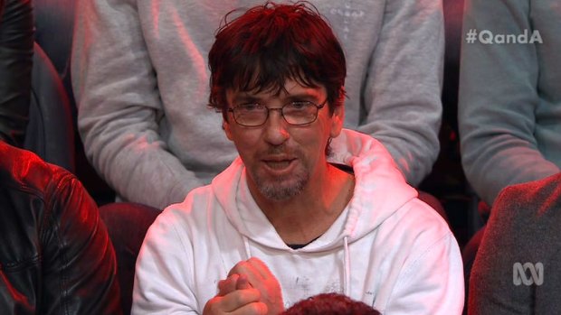 Duncan Storrar on the Q&A panel. 