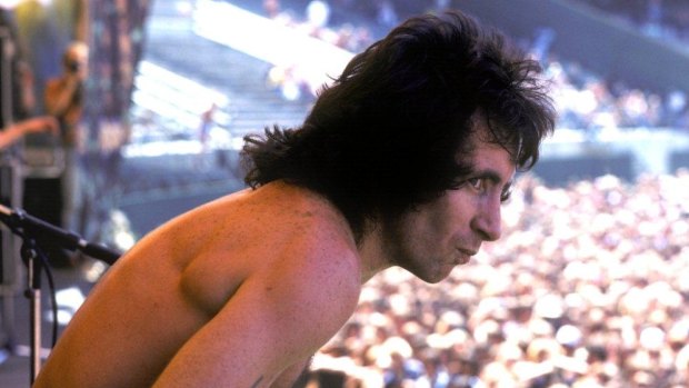 Former AC/DC singer Bon Scott in 1978. One of the copyright infringements on Kick Ass Torrents was Highway to Hell. 