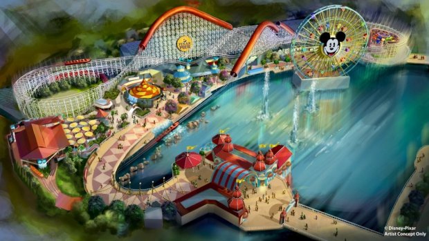 A "new" roller coaster ride, Incredicoaster, is being constructed to coincide with the premiere of The Incredibles 2.

