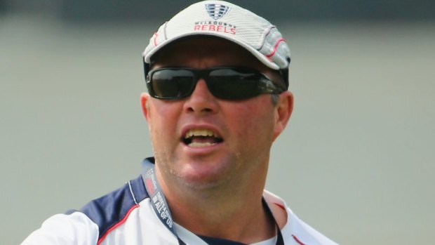 Rebels coach Tony McGahan wants his side to fight hard in their last game.