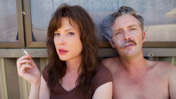 Emma Booth and Stephen Curry in Perth film, Hounds of Love. 