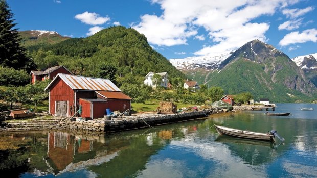 This is Norway's largest fjord, and the third longest in the world: still, it's the sort of place you want to admire from the deck of a small ship, from which to explore the area's quietest coves and bays. The Sognefjord extends from the Jotunheimen National Park in Norway's centre out to coastal Bergen, a 205km stretch of water that's more than 1300 metres deep in some places, and lies in the shadow of mountains up to 1700 metres high. Though it seems remote, some 30,000 people call this area home, living in the pretty villages visible on the fjord's shores.