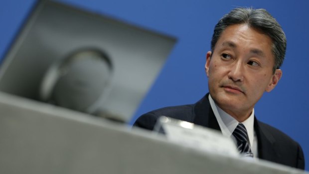"My responsibility is to turn around the electronics operation": Sony president and CEO Kazuo Hirai.