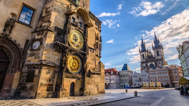 The Astronomical Clock, Prague: The centrepiece of Prague's Old Town looks unusual, has been there since 1410, and puts on an hourly show of moving mini-sculptures. But it is definitely not worthy of the massive crowds that gather outside it to see those hourly shows.