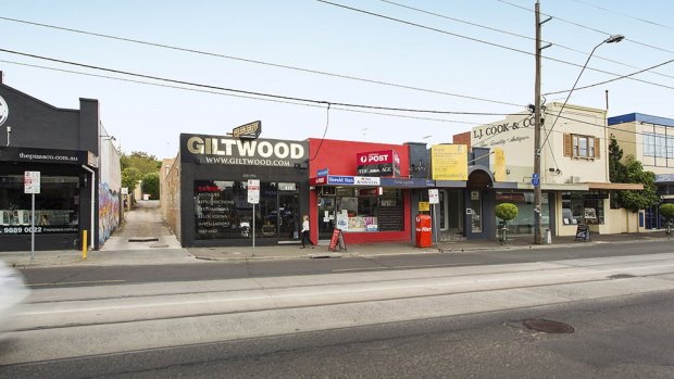 Going down: A row of five shops on Burke Road, Camberwell will be razed after being sold for $5.2 million. 