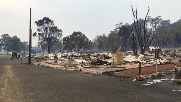 A bushfire devastated the town of Yarloop in Western Australia in January.