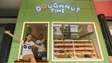 The offending Doughnut Time T-shirts now removed from social media after a sprinkle of  criticism.