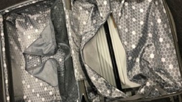 A US national has been charged for allegedly importing 12 kilograms of cocaine in his luggage.