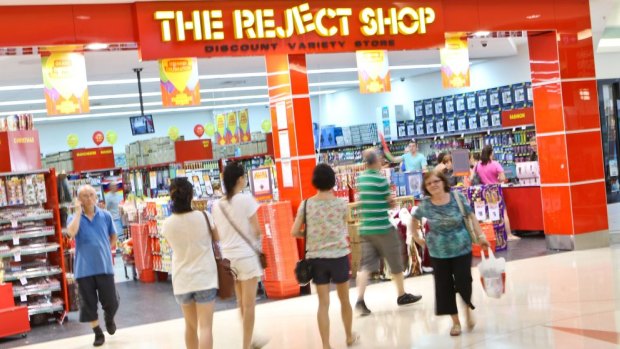 Bullet-proof: Tough economic times won't hurt The Reject Shop - in fact they may even help it. 