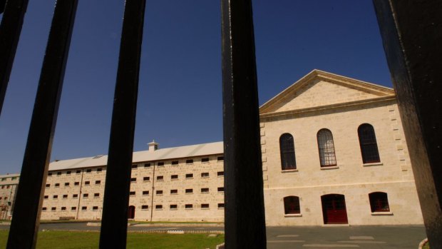 The  main cell block of notorious Fremantle Prison, which closed in 1991 after 140 years.