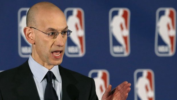 Rebuilding: NBA Commissioner Adam Silver has defended Philadelphia's tactics.