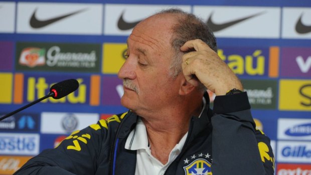 Luiz Felipe Scolari: "I am one of the names they spoke with ... to see if I was interested in taking them to the World Cup." 