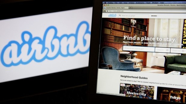 Airbnb takes a cut from all its listed accommodation.