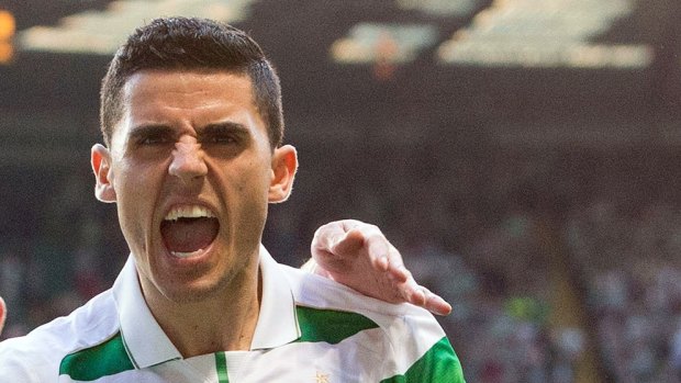 Tom Rogic helped Celtic to Victory in the Old Firm derby.