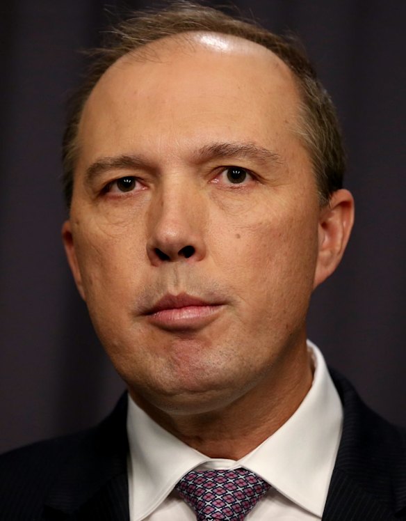 Immigration Minister Peter Dutton.