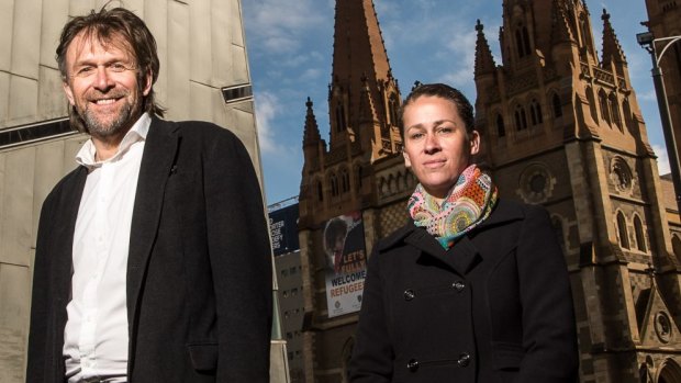 Nic Frances Gilley and Brooke Wandin, who ran on the An Indigenous Voice on Council ticket in last October's election.  