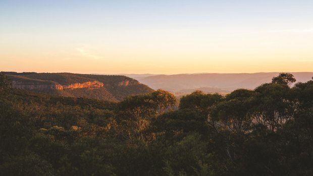 See the Blue Mountains by train.
