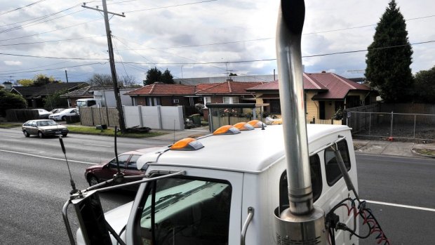 Trucks will be banned Francis Street, Yarraville, come 2022.