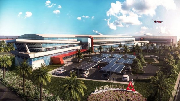 Aerion's planned headquarters in Melbourne, Florida.