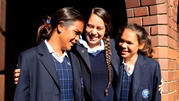 Out of sport: The Smith Family warns that the education of young Aboriginal women is at risk of being neglected. 