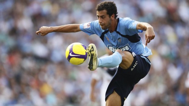 Optimistic: Sydney FC striker Alex Brosque believes the Sky Blues can be even better this season.
