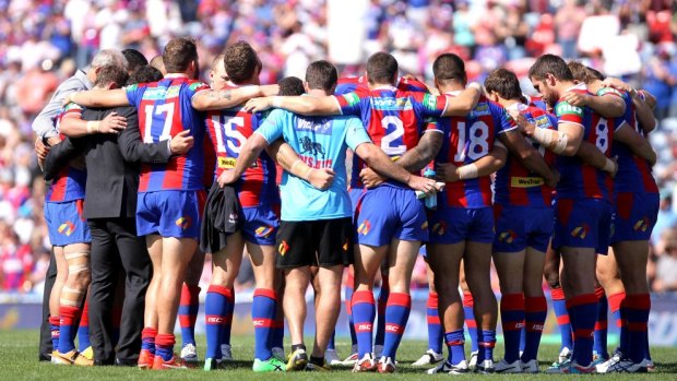 Drawing strength: The Newcastle Knights have had mixed results so far this season.