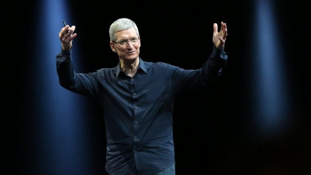 Harmony: Tim Cook says Apple devices are set to work together more closely than ever before.
