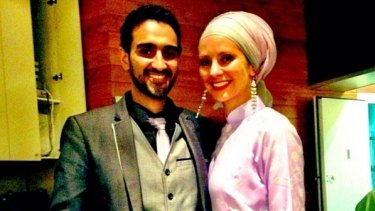 Susan Carland with her husband, Fairfax columnist and host of <i>The Project</i> Waleed Aly.