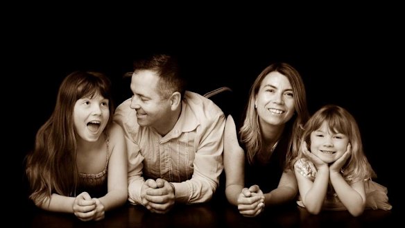 The Perth father-of-two is battling an aggressive form of cancer.