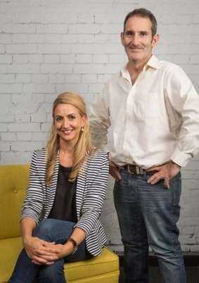 River City Labs' new chief executive Peta Ellis, with founder and managing director Steve Baxter.