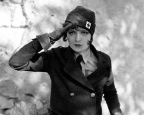 Clara Bow in the 1927 silent war epic Wings.