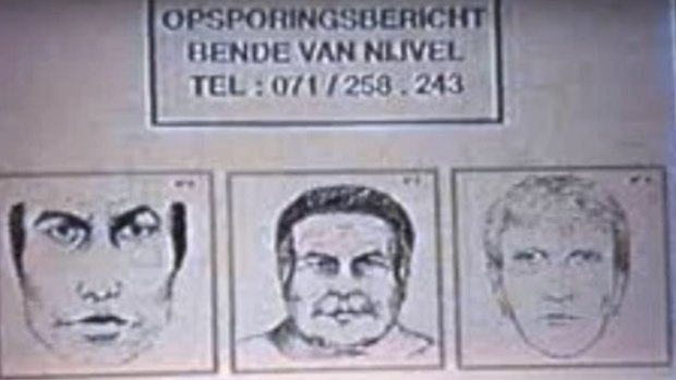 Illustrations of Nijvel gang from a multimedia documentary Youtube piece by Elisabeth Jacobs. Source: youtube.com/watch?v=j823HnZ6F5k
