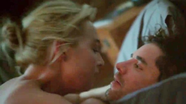 Asher Keddie's sex scene with her real-life husband Vincent Fantauzzo was one of the raunchiest scenes in <i>Offspring</i> history.
