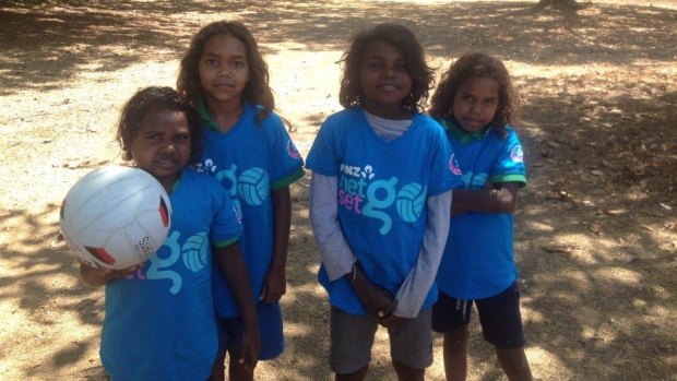 Children from remote Northern Territory communities received equipment through Confident Girls.