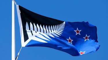 Unwanted: the black and blue silver fern design. 