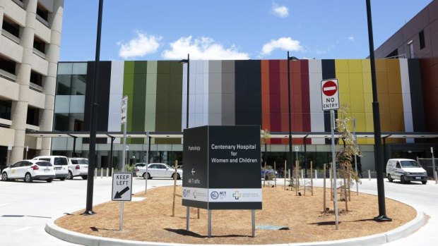 Up to 10 per cent of the cladding on Canberra's Centenary Hospital for Women and Children will need to be removed.