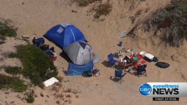 Police were called to Coorong National Park near Salt Creek following reports two foreign backpackers had allegedly been abducted. 