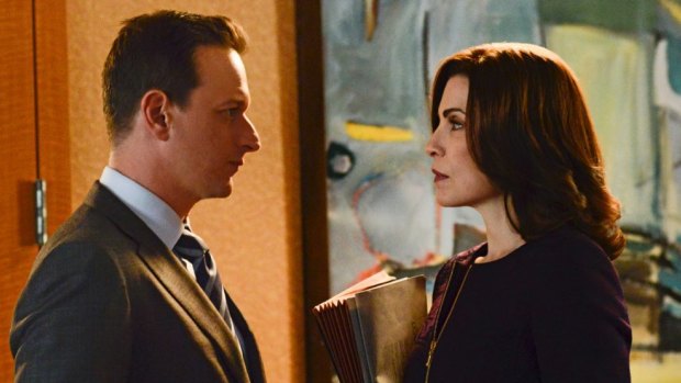 Breaking ground: Alicia (Julianna Margulies) and Will (Josh Charles) in <i>The Good Wife</i>, a show that is setting new standards.