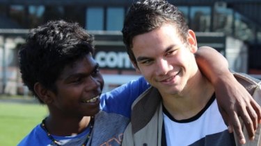 rioli maurice junior richmond prospect tigers shapes tigerland jnr cousins pictured daniel august father son fc credit instagram
