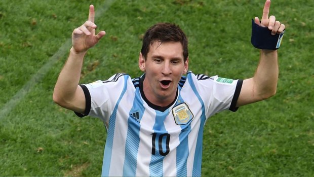 Maestro: Argentina's magic man, Lionel Messi.