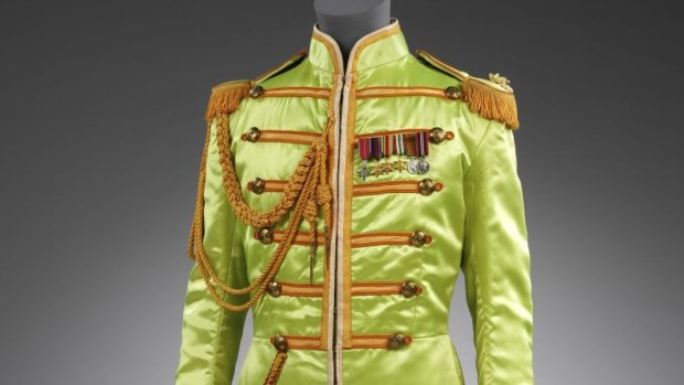 John Lennon's suit for Sgt. Pepper's Lonely Hearts Club Band. ©Victoria and Albert Museum, London.