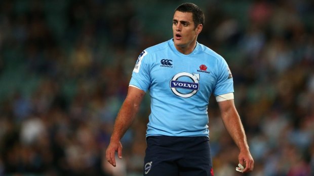 Stalwart: Tahs forward Dave Dennis.