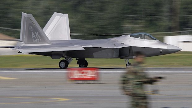 The prosthetic fin is modelled on the wings of Lockheed Martin's F-22 Raptor warplane, a US fighter jet