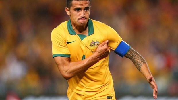 Happy with the performance: Tim Cahill.